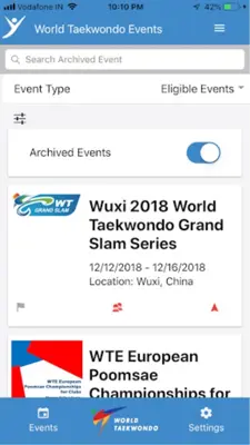 WT Events android App screenshot 3